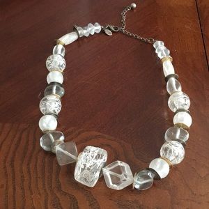 Chico’s Chunk White Necklace